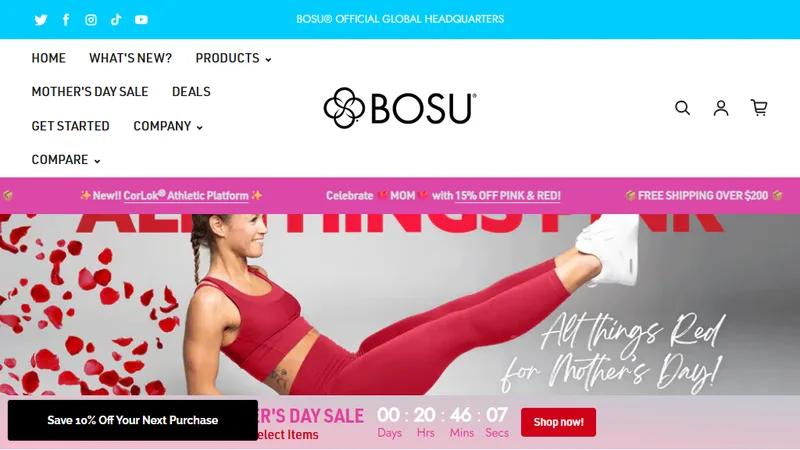 BOSU | Shopify Migration & Design