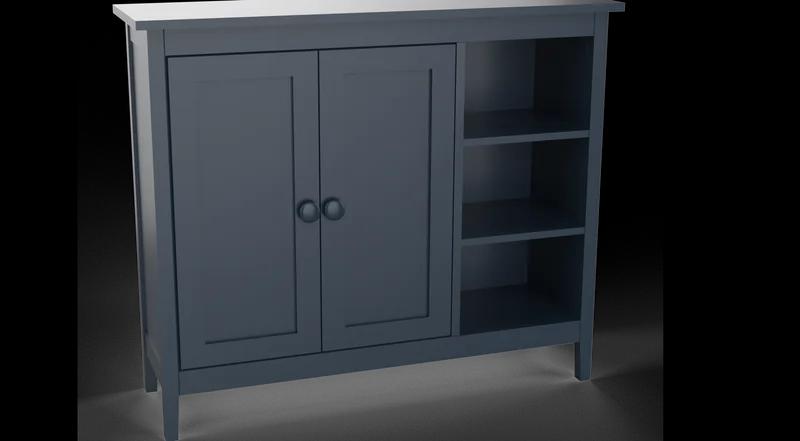 Furniture 3D modelling