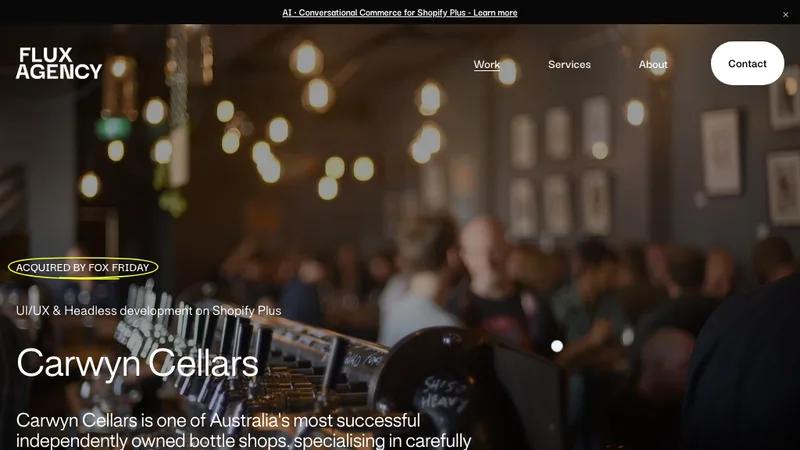 Carwyn Cellars on Shopify Plus
