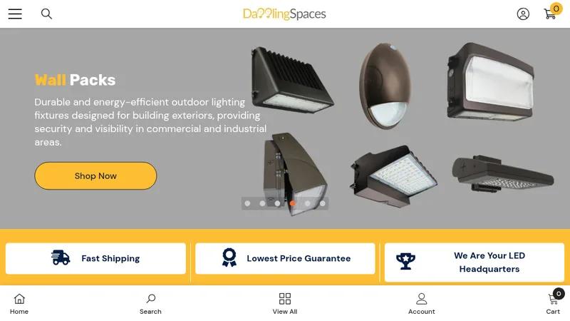 Dazzling Spaces | LED Lighting Retailer