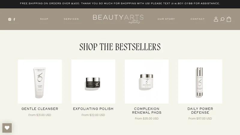 Shop Beauty Arts Aesthetics