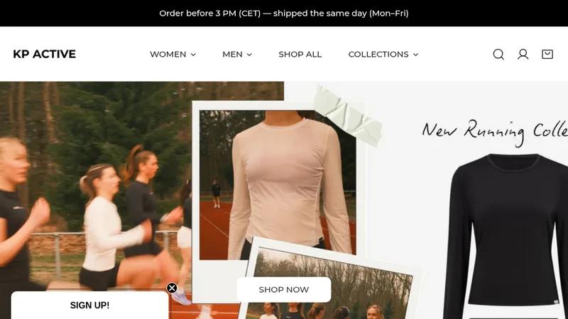 De KP Active Webshop
