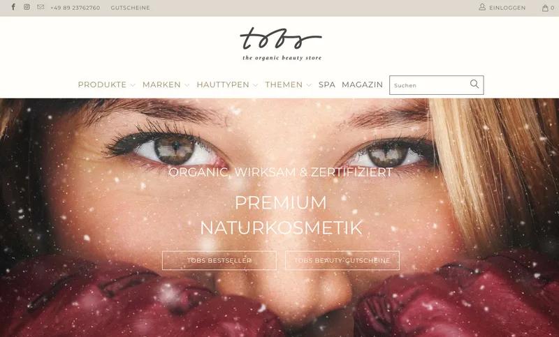 Relaunch Organic Beauty Products Onlineshop