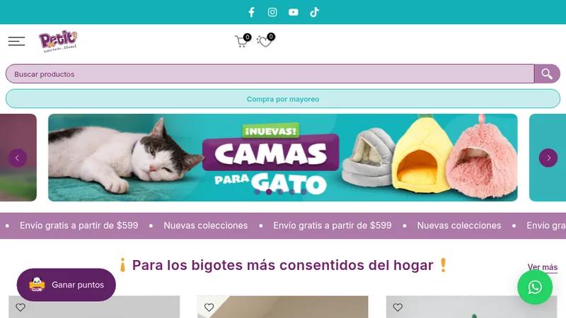 Rediseño Shopify - Petit Shop
