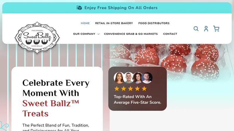 Shopify Redesign & SEO Strategy for SweetBallz