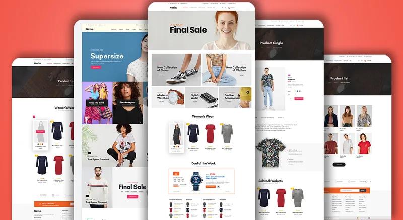 Modern Fashion e-commerce website/store