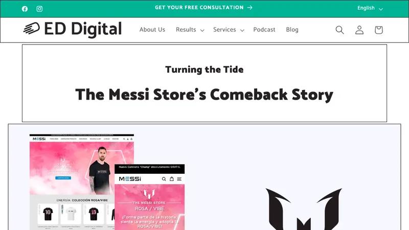 Turning the Tide: The Messi Store’s Comeback Story