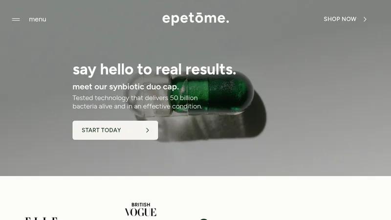 Epetome | Custom Build & CRO