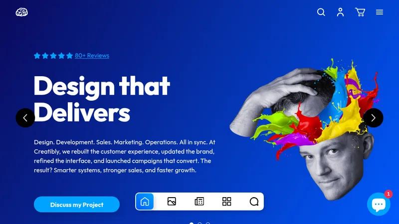 Creatibly Website
