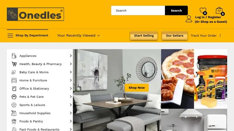 Shopify multi-vendor marketplace website