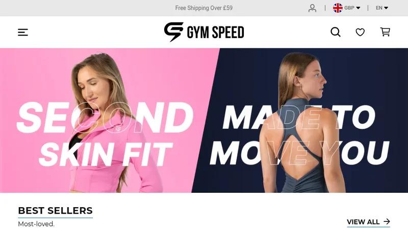GymSpeed: Full-Cycle Figma to Shopify Transformation & Optimization