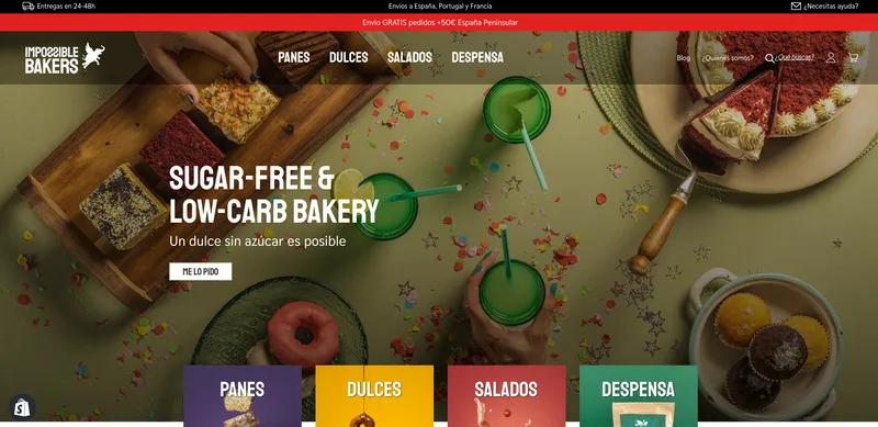 Personalización de Theme para Impossible bakers