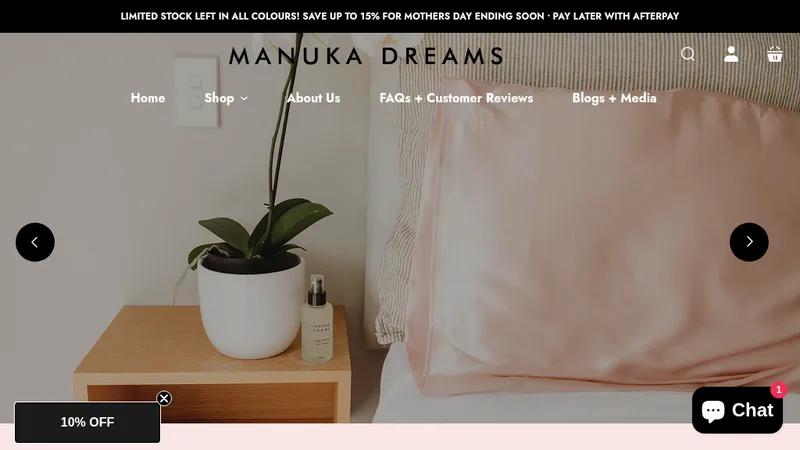 Manuka Dreams (Redesign & Performance Optimization)