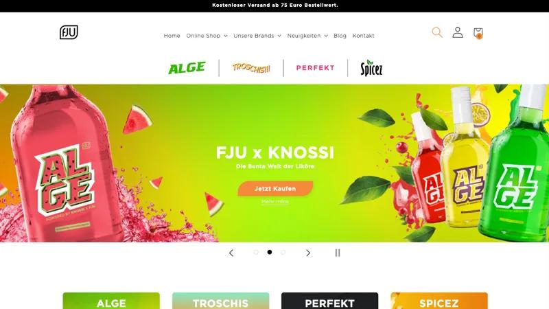Fju - innovativer Likörhersteller mit Produkten aus veganen Zutaten
