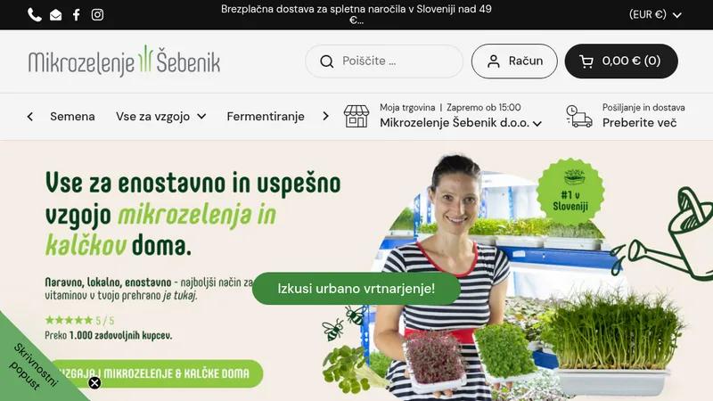 Mikrozelenje Šebenik