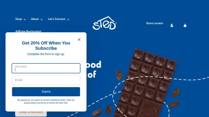 Custom Food Website Design