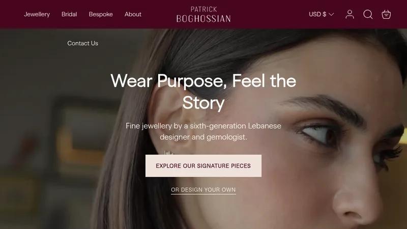 CRO audit & fixes | Patrick Boghossian Jewelry