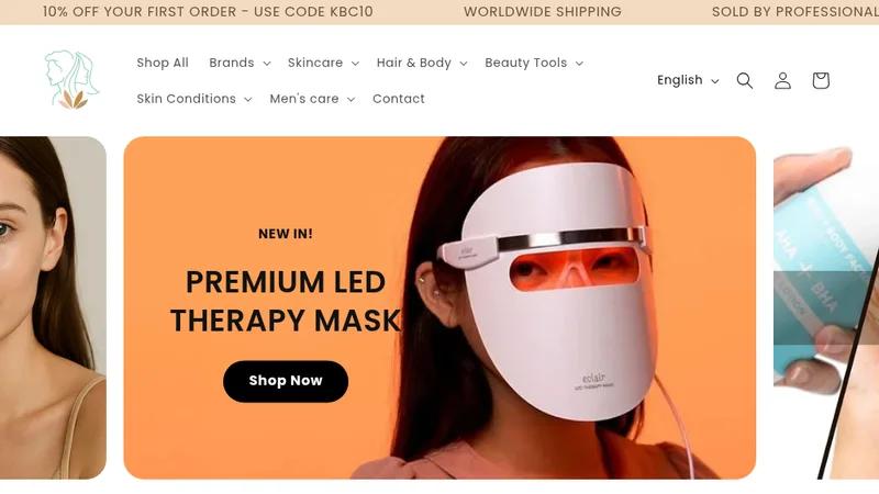 KBeautyCare | Korean skincare Shopify store