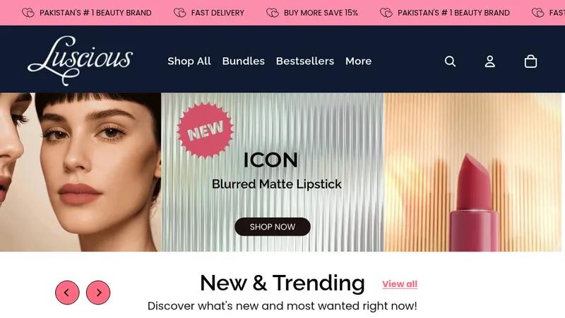Iloveluscious.com Website Design and Development