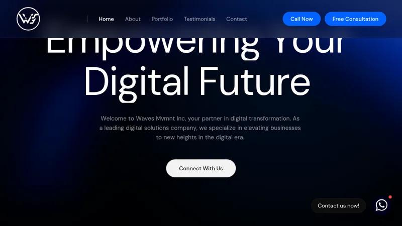 OUR OWN WEBSITE - FIND MORE INFO ABOUT WAVES AND WHAT WE DO IN DEATIL