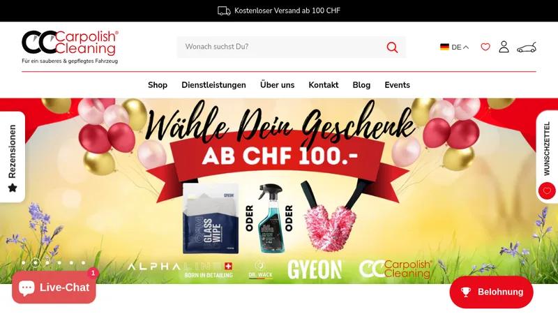 Carpolish Cleaning - Switzerland