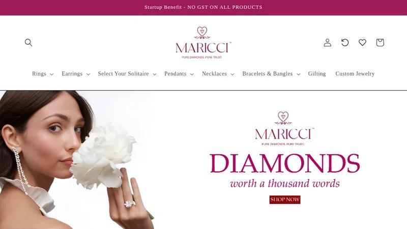 Full Store Build & Ads – Lab Diamond Jewellery Brand