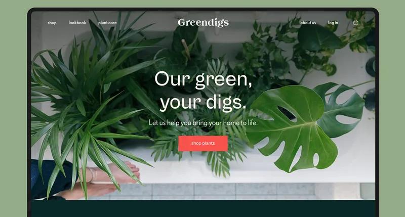 Greendigs: An Online Plant Store