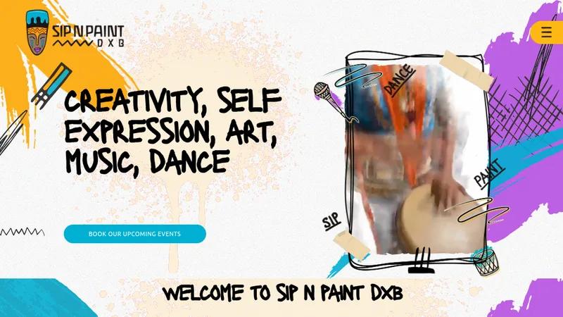 Sip N Paint DXB - Creative Art Experiences