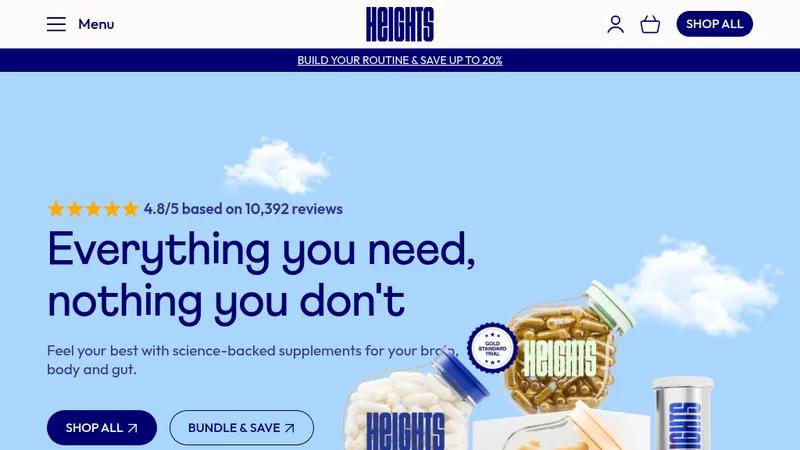 Premium Wellness Shopify Project – Boosting Conversions & Brand Trust