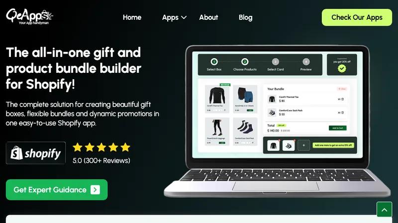 Qe BYOB ‑ Bundles & Builders: Your One-Stop Shopify Gift Box Solution