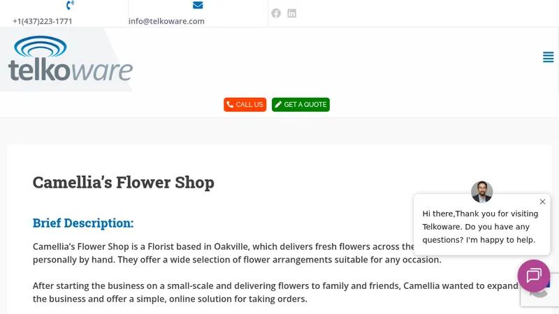 Flower shop