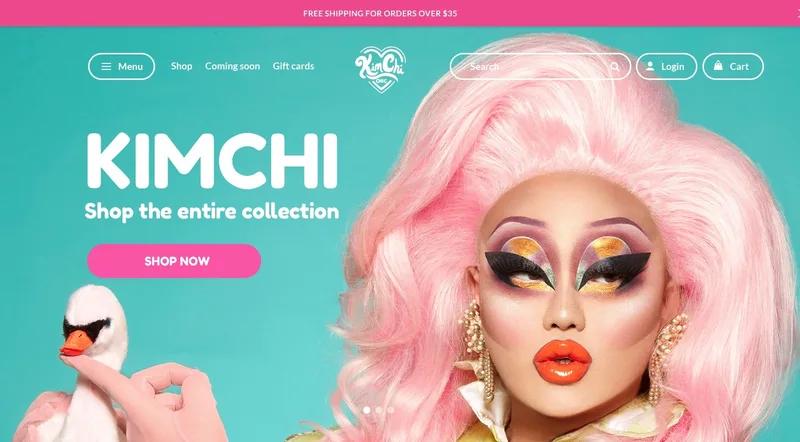 Custom e-commerce store