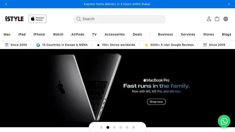 iSTYLE.ae: Migration from Magento to Shopify Plus