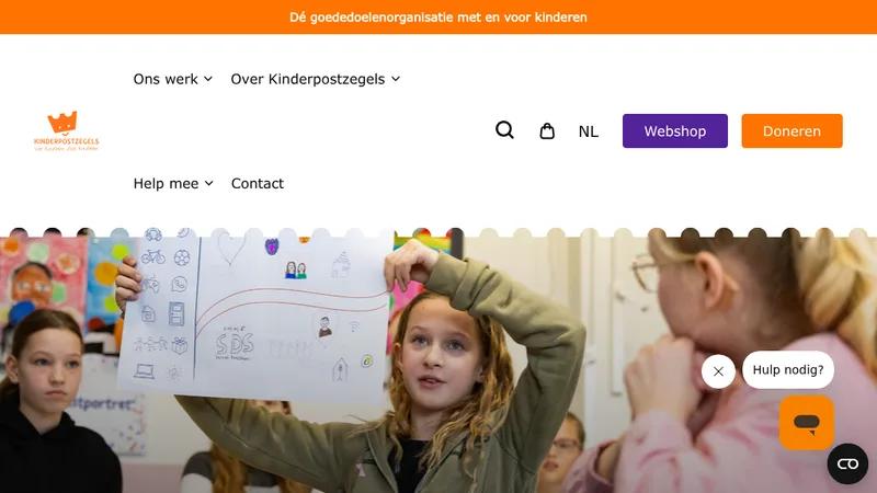 Kinderpostzegels: 600k orders in a single week with Shopify Plus