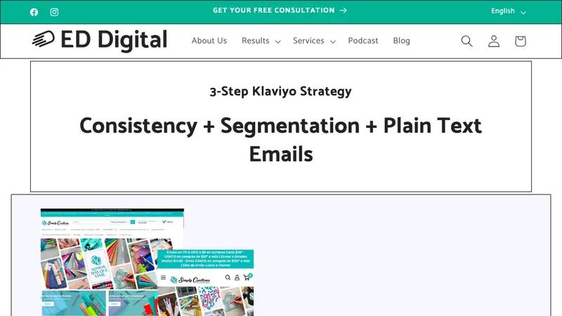 Consistency + Segmentation + Plain Text Emails
