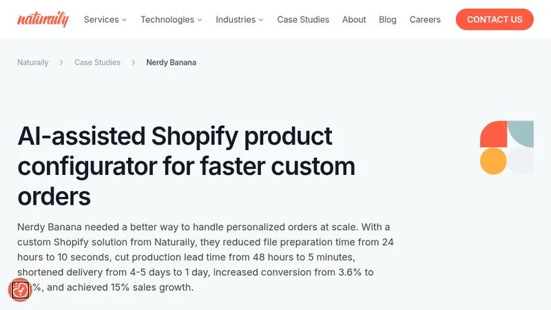 Nerdy Banana: AI Custom Product Configurator for 95% Faster Lead Time