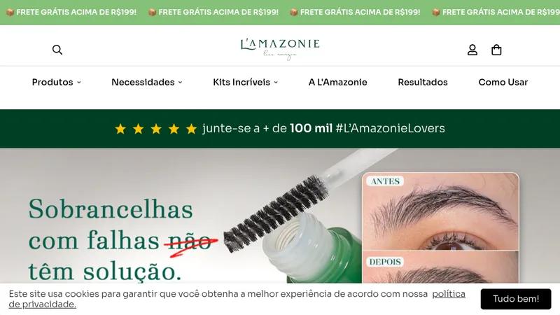 L'Amazonie - Visual inovador, suporte Shopify e tema exclusivo