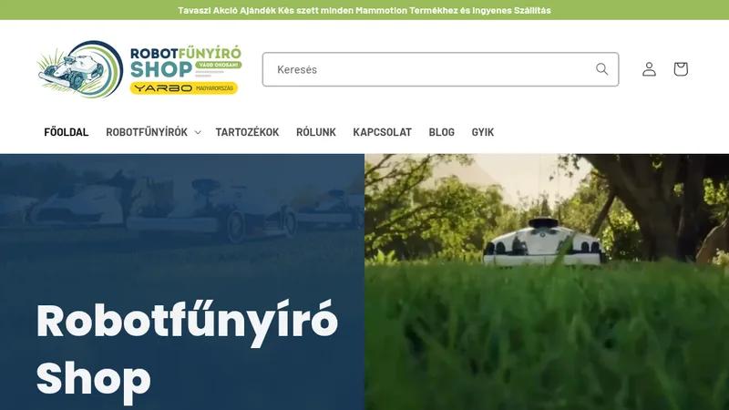 Robotfűnyíró Shop