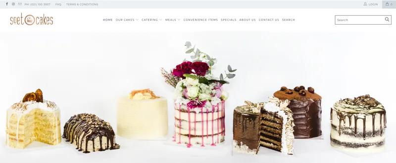 Soet Cakes - Shopify Setup