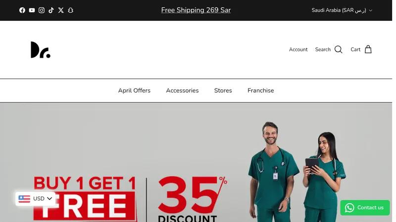 Drs Lounge: Multilingual Shopify Migration