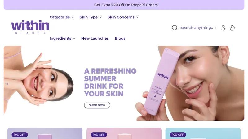 Within Beauty - Beauty Brand by RPSG group