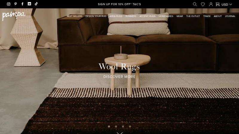Pampa E-commerce Website Development