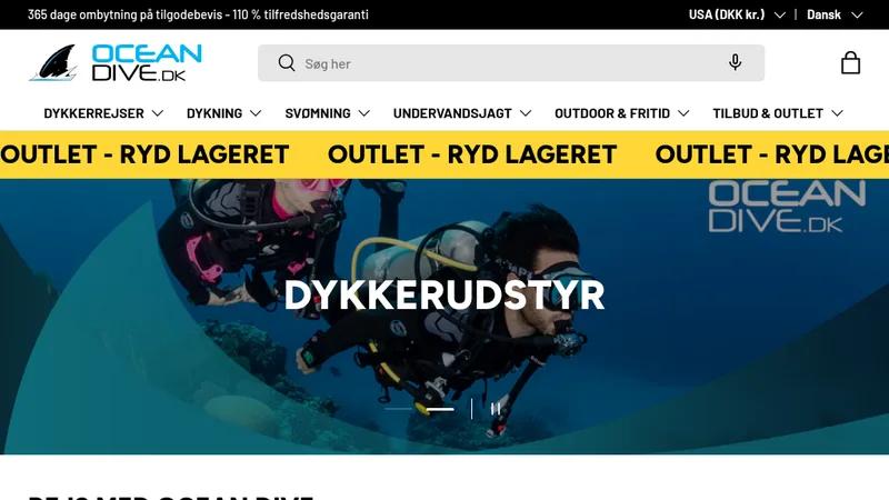 OceanDive: Migration from PrestaShop to Shopify