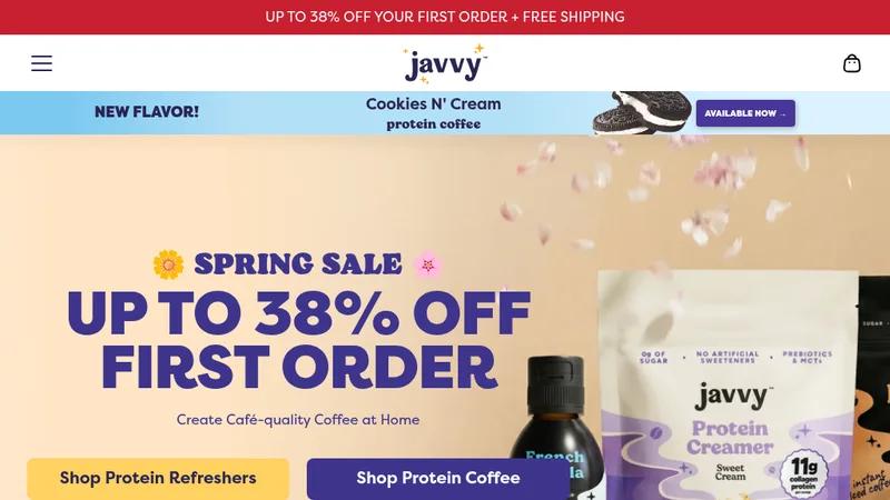 Javy Coffee - Theme Customization