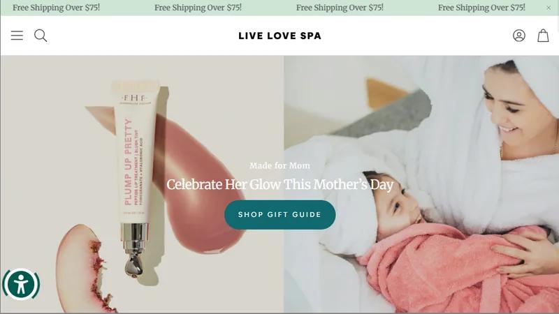 Shop Live Love Spa