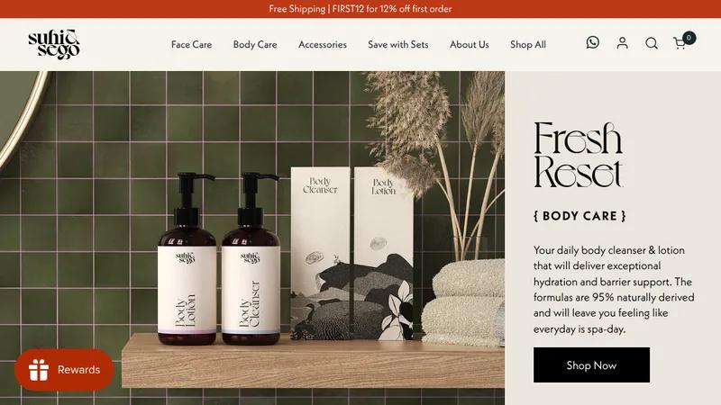 Complete Store Redesign & Development for a Skin Care Brand