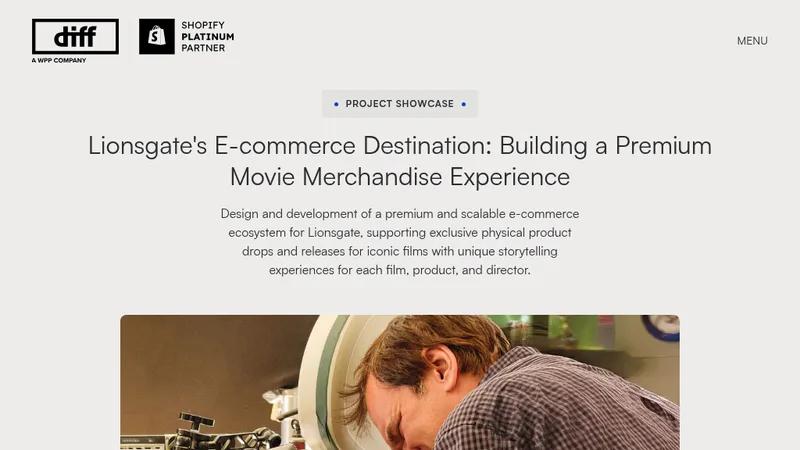 🎥 Lionsgate: Premium commerce destination for Exclusive Movie merch