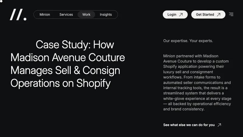 Madison Avenue Couture: Custom Consignment Workflow on Shopify