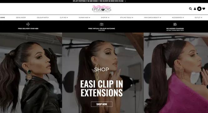 Easilocks Custom Built Website