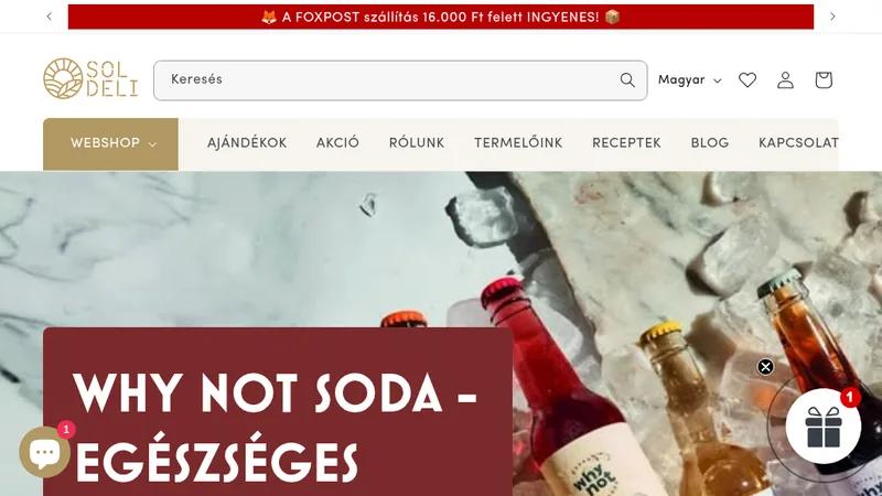 Sol Deli - Mediterranean food webshop